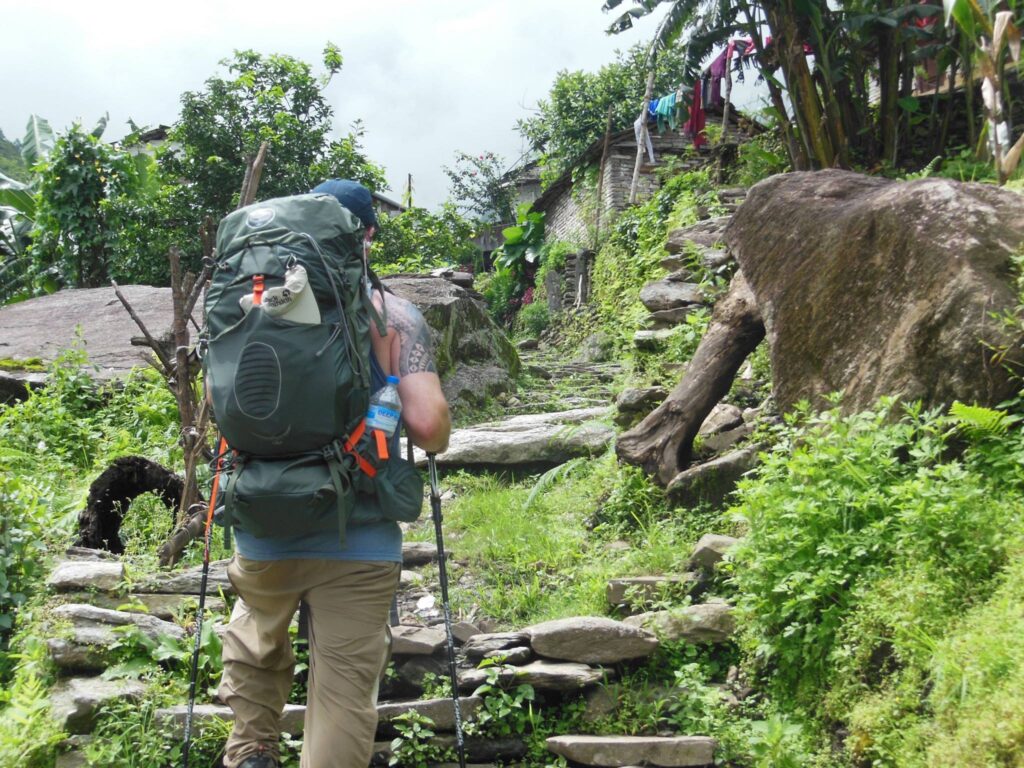 Jim Rice Hiking and Trekking in the Himalayas